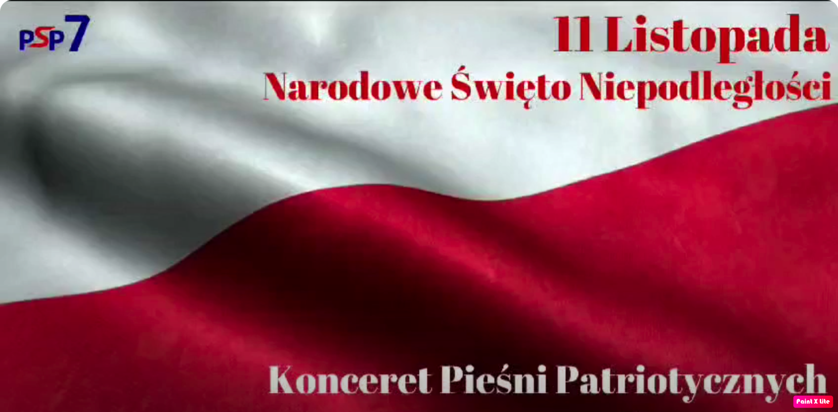 Koncert pieśni patriotycznych kl. I-III